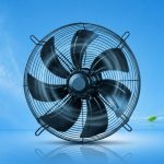 هواکش صنعتی ایلکا فلزی معکوس دمنده مدل VIK-30A4S2 سایز 30 سانت